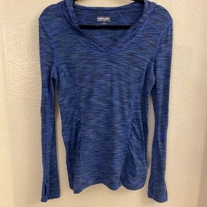 Long sleeve hooded pullover by Kirkland